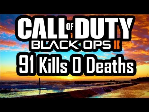 Black Ops 2 91 Kills 0 Deaths Flawless - CoD Bo2 Multiplayer