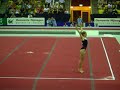 NK turnen Anne Tritten vloer (junior)
