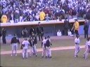 The Last out at Cleveland Municipal Stadium. 10/3/92.