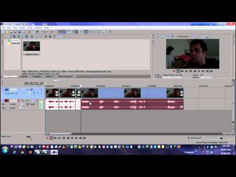 Sony Vegas Pro 10 Tutorial - Jump Cut