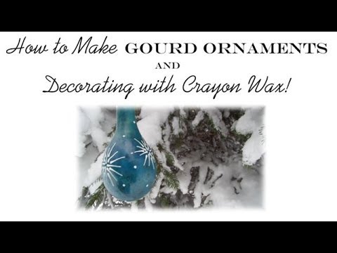 how to dye gourds