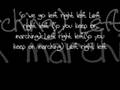 Marching-Paula DeAnda [with Lyrics]