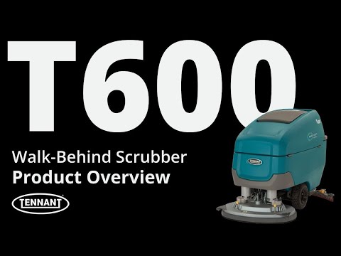 Youtube External Video Overview of the Tennant T600 Floor Scrubber