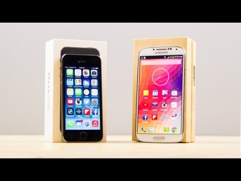 Apple iPhone 5S vs Samsung Galaxy S4