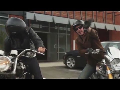 Stroumboulopoulos rides with Keanu Reeves