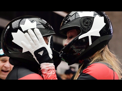 Kaillie Humphries and Heather Moyse defend Olympic gold - Sochi 2014 Olympics