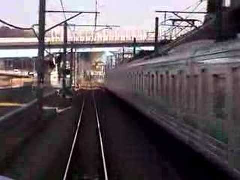 ＪＲ横浜線　各駅停車　鴨居駅　から　小机駅