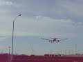 American Airlines Boeing 767-300ER landing runway 24L at KLAX