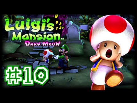 Luigi's Mansion Dark Moon - 3DS - (1080p) Part 10 - B-3 Graveyard Shift