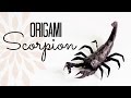 Origami Scorpion Tutorial (Tadashi Mori)