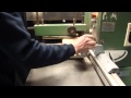 Wadkin SET Tenoning Machine Action