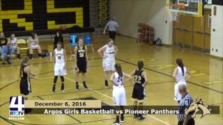 Argos Girls Basktball vs Pioneer Panthers
