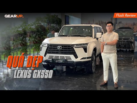Lexus GX550 2024: SUV thể thao đích thực, sẵn sàng địa hình NHƯNG vẫn sang trọng | GU Flash Review