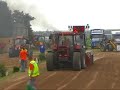 Leo Poldervaart in ZB met de case international 1455xl