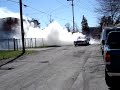 73 Duster burnout