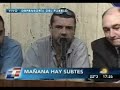 Conferencia de prensa en la Defensoria del Pueblo