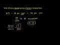 Representing a number as a decimal, percent, and fraction Video Tutorial