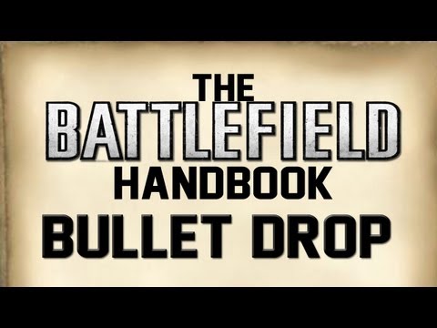 how to adjust for bullet drop in bf3