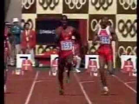BEN JOHNSON 9.79SEC FRONT VEIW