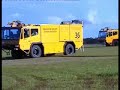 Aeropuerto Iguazú: simulacro de accidente aéreo