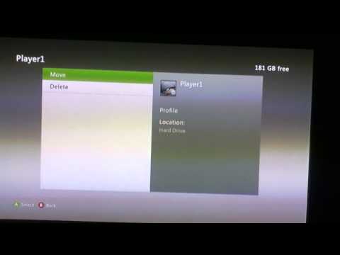 how to delete xbox profile