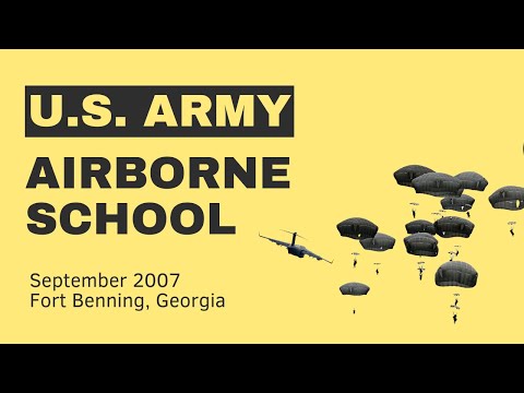 US Army Airborne School Class #44-07 Full Video