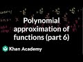 Polynomial approximation of functions (part 6)