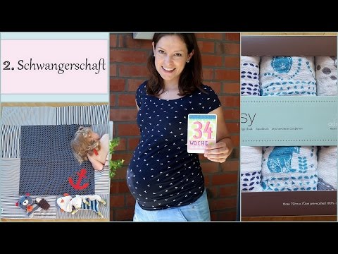 Schwangerschaftsupdate: 34. Woche, Krabbeldecke, Leukos und Spucktücher | gabelschereblog