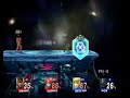 Snake & Samus vs Fox & Zero Suit Samus