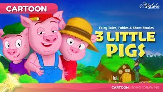 Three Little Pigs ( 3 Little Pigs )  Bedtime Stori