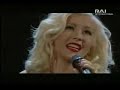Andrea Bocelli & Christina Aguilera \"Somos Novios\" on stage Andrea Bocelli & Christina Aguilera \"Somos Novios\" on stage