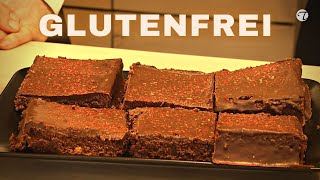 Glutenfreie Brownies aus Leinmehl