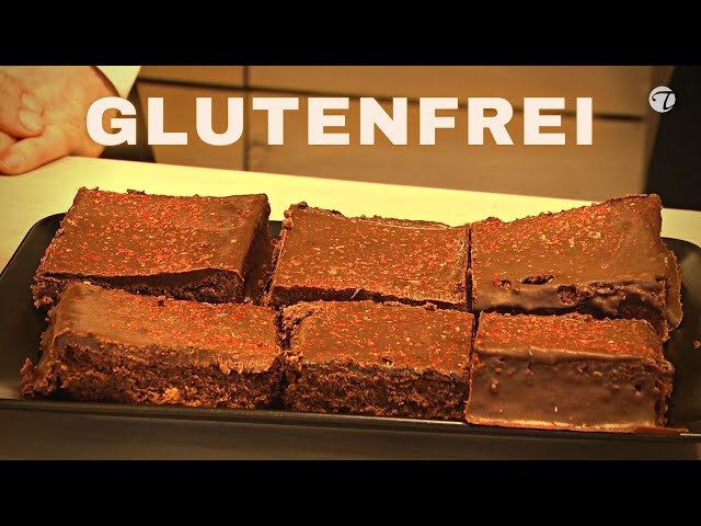 Glutenfreie Brownies aus Leinmehl