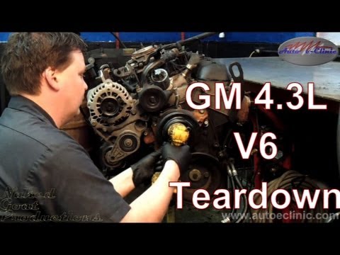 GM ( Chevrolet or GMC ) 4.3 L V6 Engine Tear Down