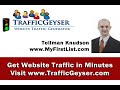 SEO With Video, Listen to Tellman Knudson to Learn About Traffic Geyser