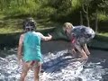 Trampoline Gunge play Trampoline Gunge play