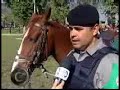 Nosso trabalho de horsemanship na polícia montada de Porto Alegre