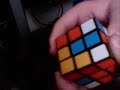 Jayson solving his rubiks cube