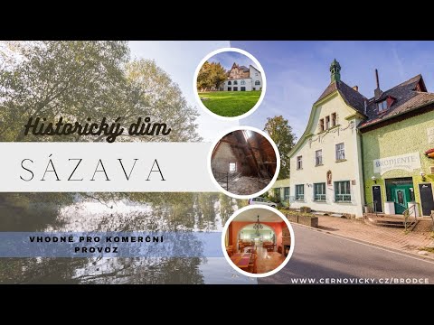 Video Prodej historického objektu s restaurací | Týnec nad Sázavou