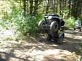 Backwards Wheelie on an ATV