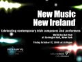 cmc presents new music - new ireland, a concert of contemporary irish music at the weill recital hall, carnegie hall, new york on 17 october.
the contempo string quartet, galway's ensemble-in-residence, will be joined by new york-based clarinetist carol mcgonnell and pianist isabelle o'connell, both originally from dublin, to perform music by ed bennett, ailis n� riain, deirdre mckay, jane o'leary, john kinsella, ian wilson and jennifer walshe. more info: www.cmc.ie