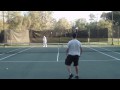 a friend and i were playing a couple games of tennis, and on the second game when it got to deuce (40-40), it took much longer than normal to determine a winner.
