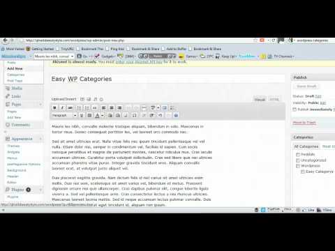 Wordpress Category