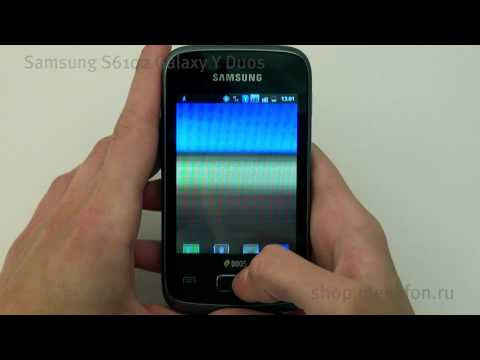 Обзор Samsung S6102 Galaxy Y Duos (strong black)