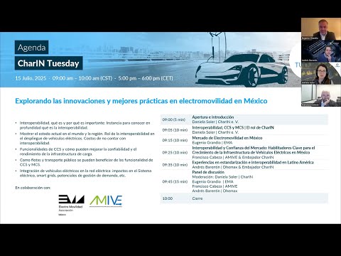 CharIN Tuesday LATAM &ndash; Mexico: Mexico's Electric Mobility Market