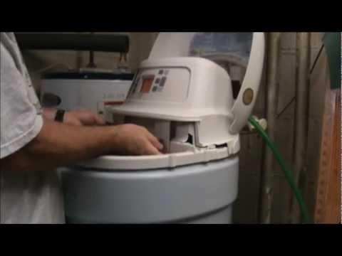 how to rebuild water softener