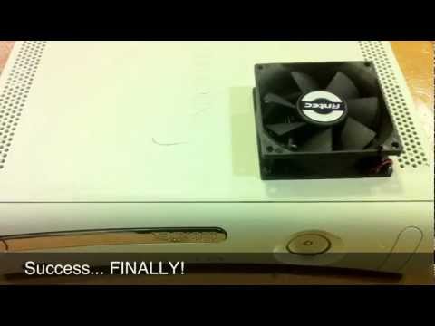 how to mod xbox 360 cooling
