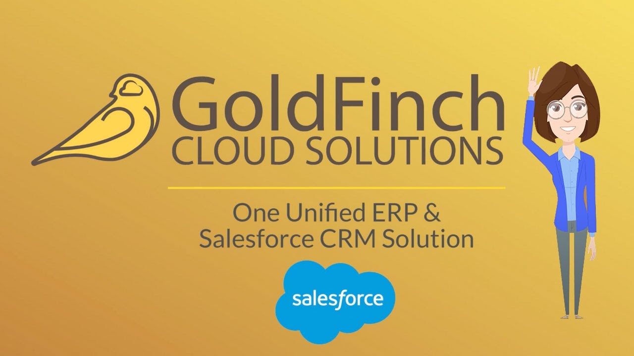 GoldFinch ERP with Salesforce CRM Product Overview