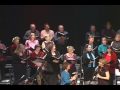 from the 2005 performance of the gryphon carolers at the fox theater in redwood city, ca.  arrangement by carol mccomb.