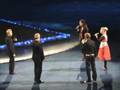 Globen Luciakonsert: The Real Group singing Kalle Anka